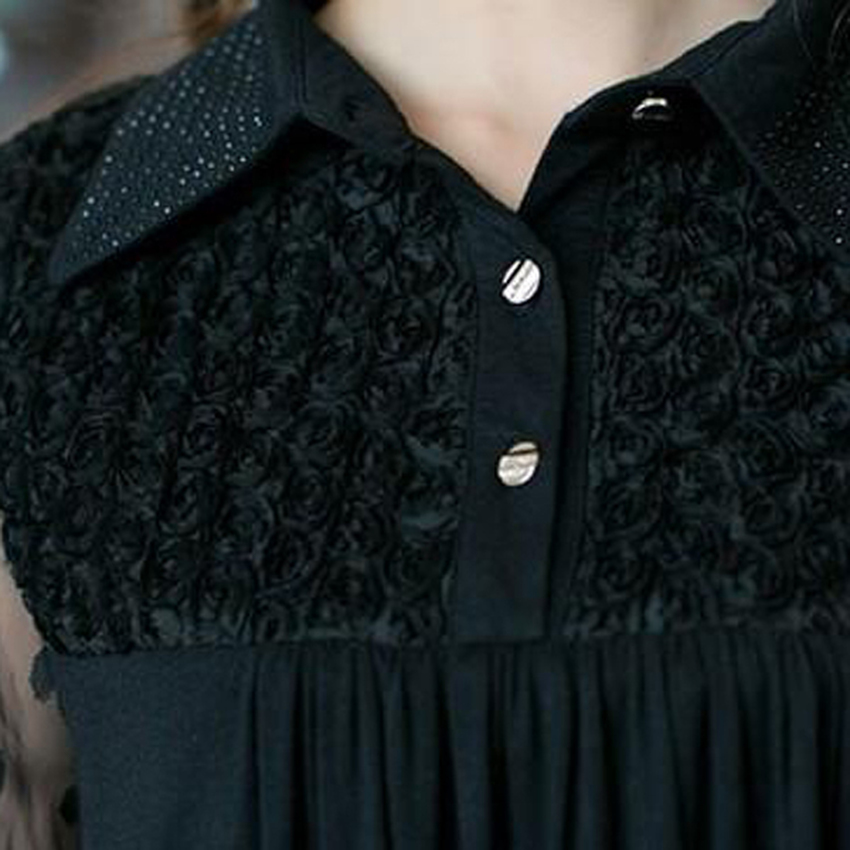 ZANZEA Sexy Womens Embroidery Lace Chiffon Loose Top Tee ShirtBlouse Tunic Asia Dresses For Women Trendy Fashion Style Online