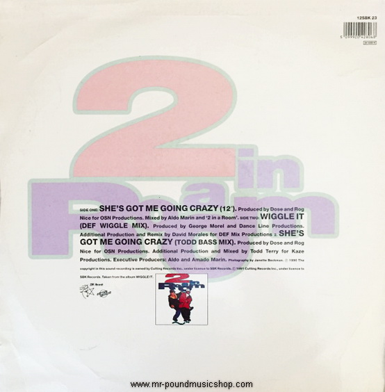 2 in a Room - She's Got Me Going Crazy