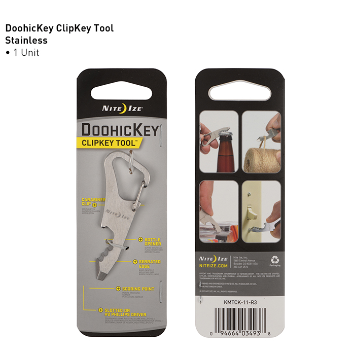 DOOHICKEY™ CLIPKEY™ Stainless