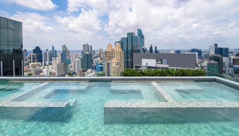ให้เช่าคอนโด Knightsbridge Prime Sathorn (ไนท์ บริดจ์ ไพร์ม สาทร ) ห้อง duplex ชั้น 30 แบบ 1 ห้องนอน 1 ห้องน้ำ 45 ตรม