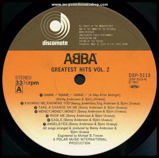ABBA - Greatest Hits Vol.2