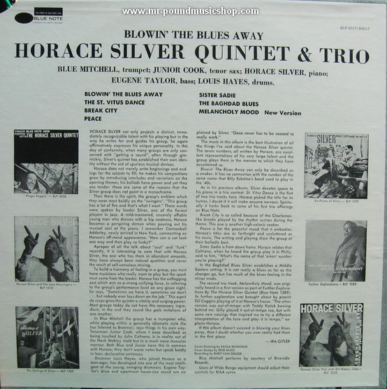 Horace Silver Quitete & Trio - Blowin' The Blue Away