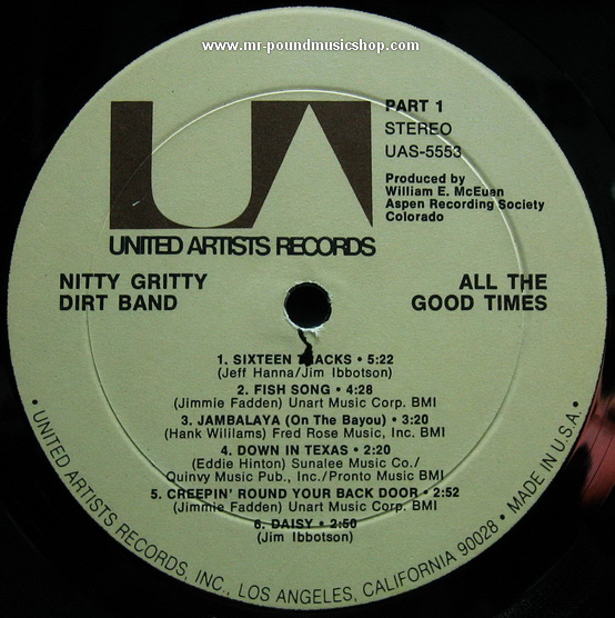 Nitty Gritty Dirt Band - All The Good Times