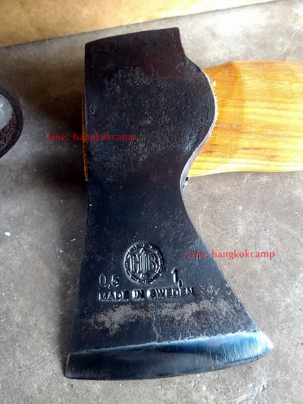 ขวานสวีเดน Hultafor Classic 0.5กก. (1ปอนด์) Made in Sweden (Handmade) พร้อมกล่อง+ซองหน้ง