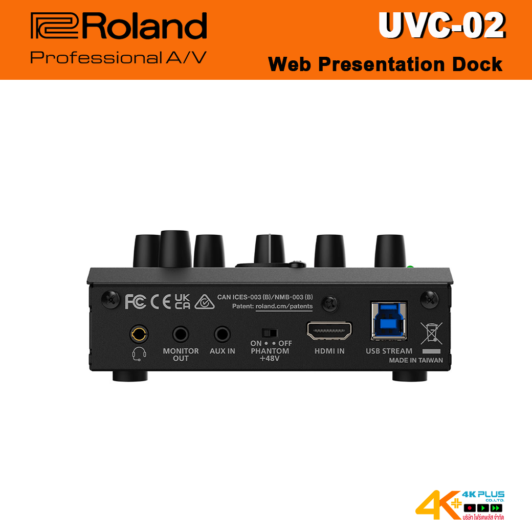 Roland UVC-02 Web Presentation Dock
