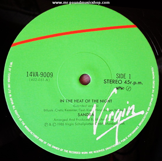 Sandra - In The Heat Of The Night