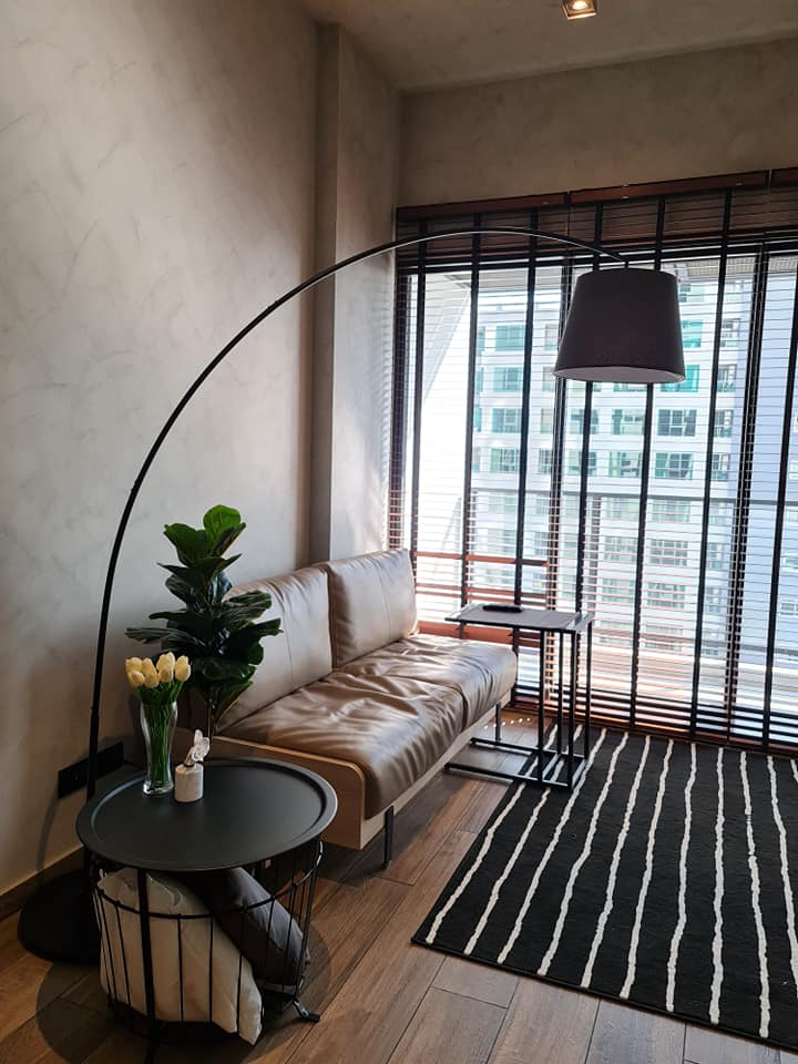 ขายคอนโด The Lofts Asoke by Raimon Land ชั้น 26 ห้องเหมือนใหม่ ตกแต่งพร้อมให้เช่าหรือเข้าอยู่ 1 ห้องนอน