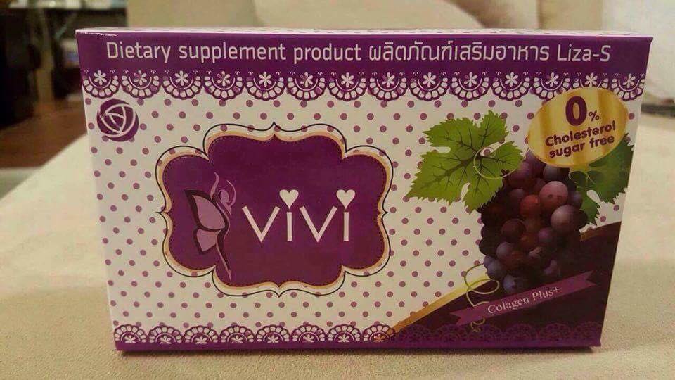 Vivi Super Burn x2 น้ำชงวีวี องุ่น