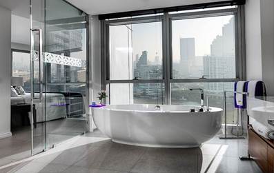 Klapsons The River Residences Bangkok,Three Bedroom (150 sqm.) at THB 140,000 net per month **1 year contract at THB 120,000 net per month** **Ready to move in**