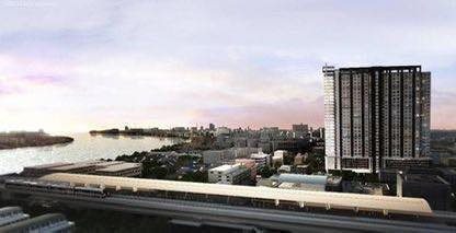 ให้เช่าคอนโด The Tree Bangpo Station (เดอะทรี บางโพ สเตชั่น) ติด MRT บางโพ ชั้นสูง วิวแม่น้ำเจ้าพระยา