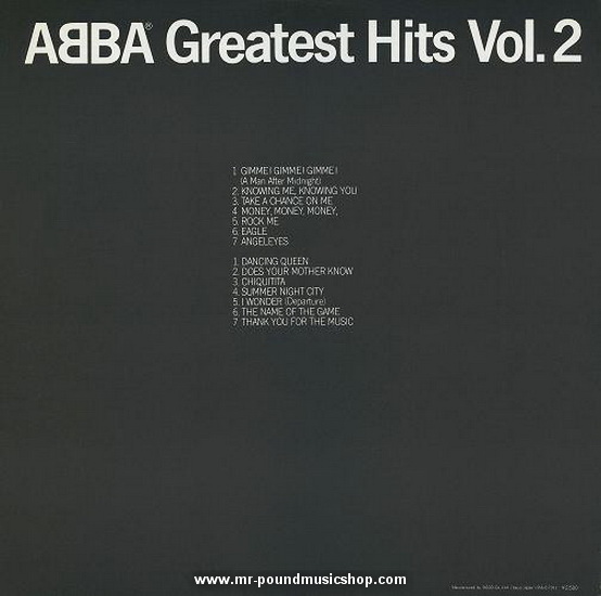 ABBA - Greatest Hits Vol.2