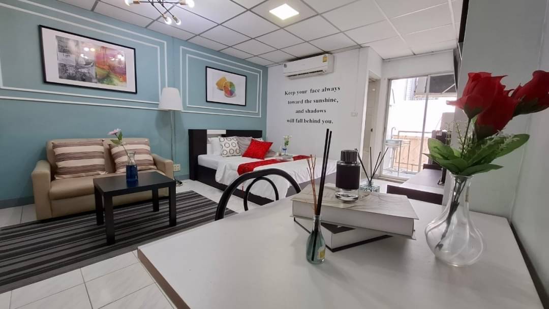 ด่วนห้องหลุดจอง ((ขาย-ให้เช่าถูก)) คอนโดใกล้ BTS เอกมัย แต่งครบ