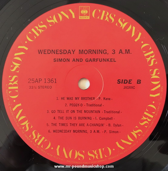 Simon And Garfunkel - Wednesday Morning, 3 A.M.
