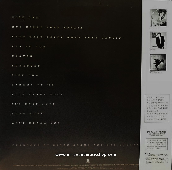 Bryan Adams - Reckless