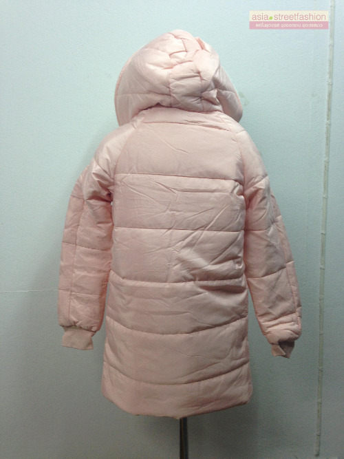 เสื้อโค้ทกันหนาวฮู้ดดี้ กันหนาวกันลม ผ้าในลอนบุนวม+ซับในขนแกะ พร้อมส่งจ้า สีดำ