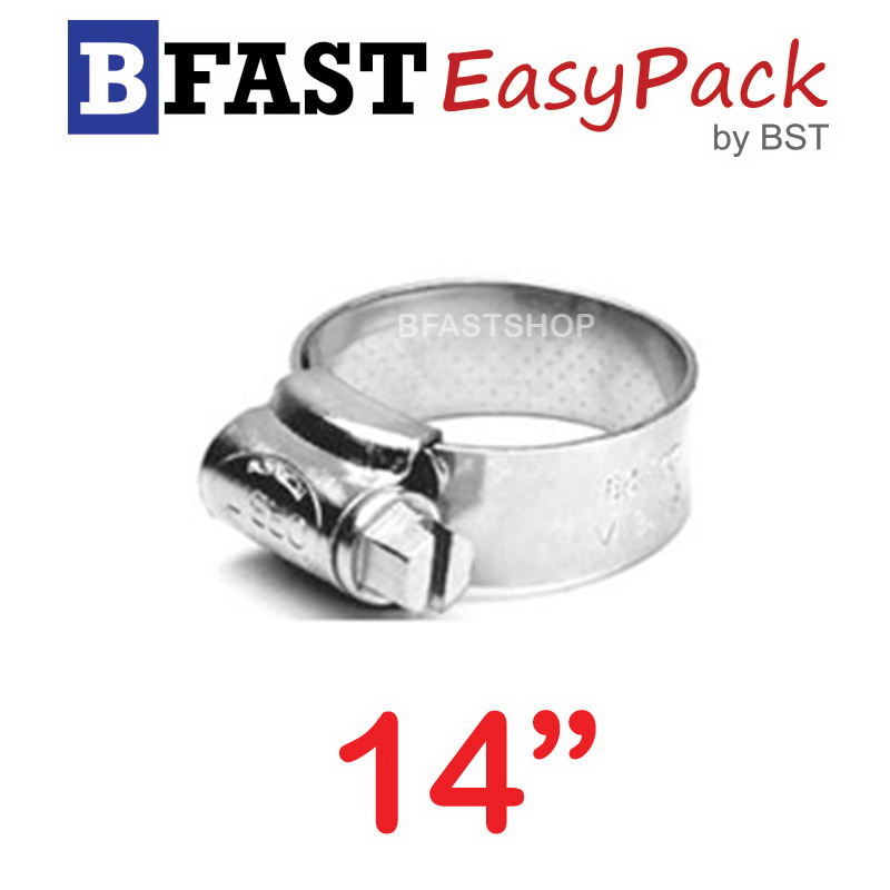 เหล็กรัดสแตนเลส SUS #14" (1 ตัว/ถุง)