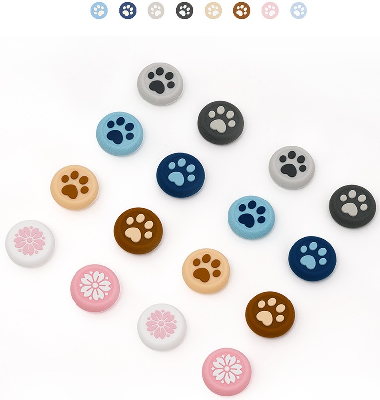 GeekShare ของแท้ ซิลิโคนอนาล็อก PS4 PS5 SwitchPro Xbox360 (กล่อง2คู่)