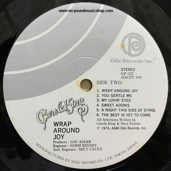 Carole King - Wrap Around Joy