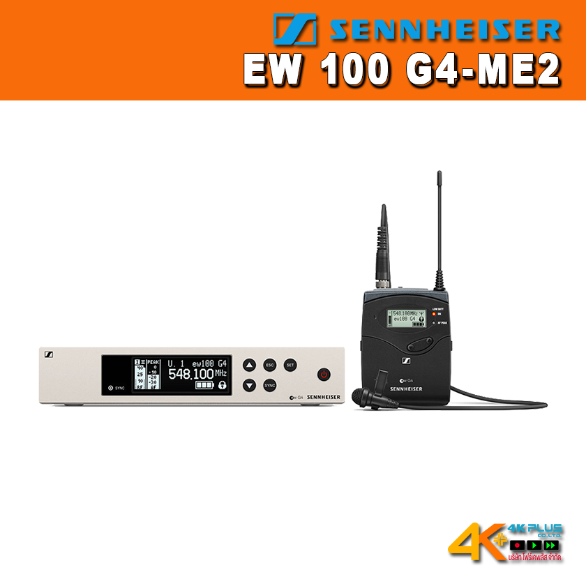 SENNHEISER EW 100 G4-ME2 Wireless Microphone Systems
