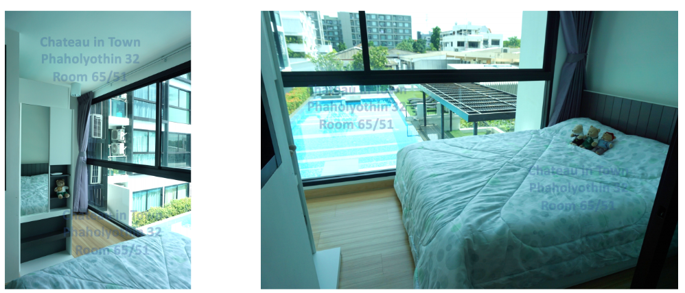 ขายคอนโด Chateau In Town Phahonyothin 32 ชาโตว์ อิน ทาวน์ พหลโยธิน 32 (เสนานิคม) 1 ห้องนอน 1 ห้องนั่งเล่น 1 ห้องน้ำ