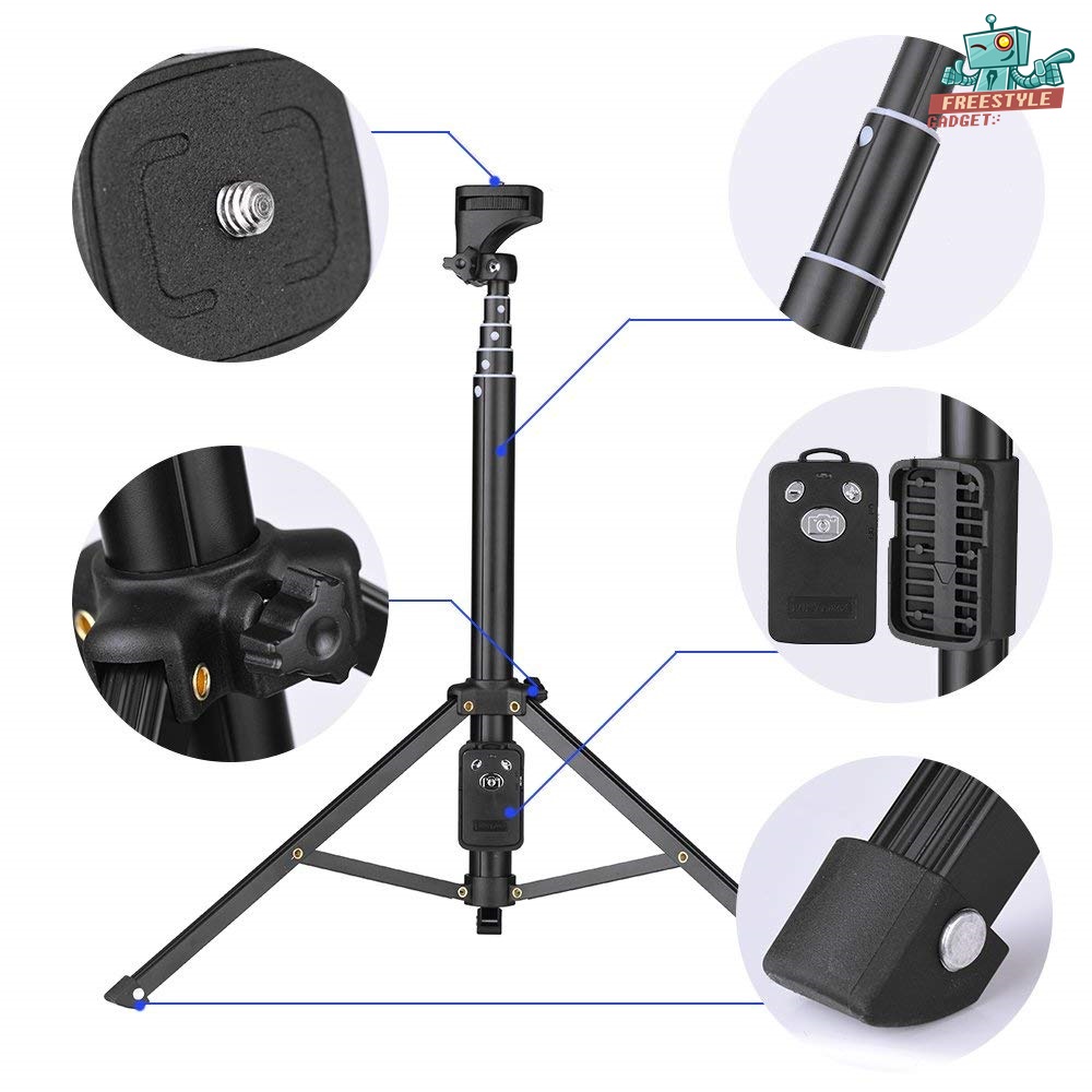 Yunteng VCT-1688 3IN1 - ไม้เซลฟี่พร้อมขาตั้ง 3 ขาและ รีโมทชัตเตอร์