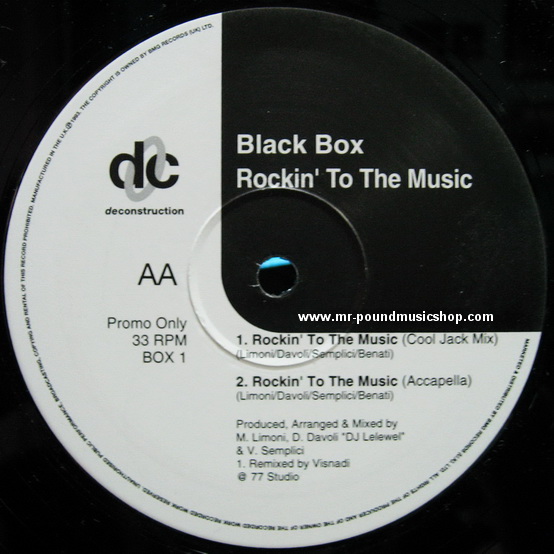 Black Box - Rockin' To The Music