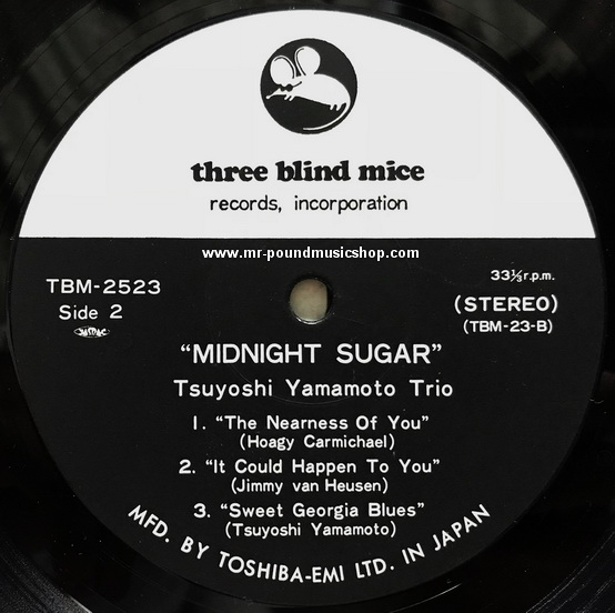 Tsuyoshi Yamamoto Trio - Midnight Sugar