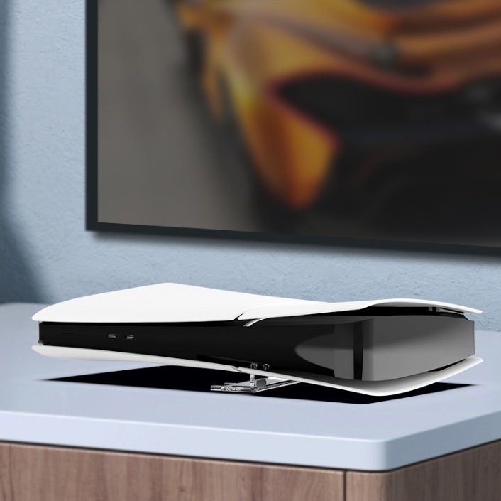Ipega ขาวางเครื่อง PS5 Slim แนวนอน ใช้ไดทั้งรุ่นใส่แผ่น และ ดาวน์โหลด
