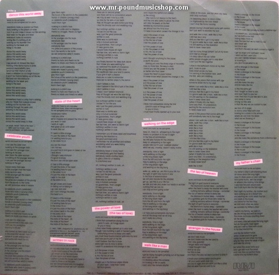 Rick Springfield - Tao