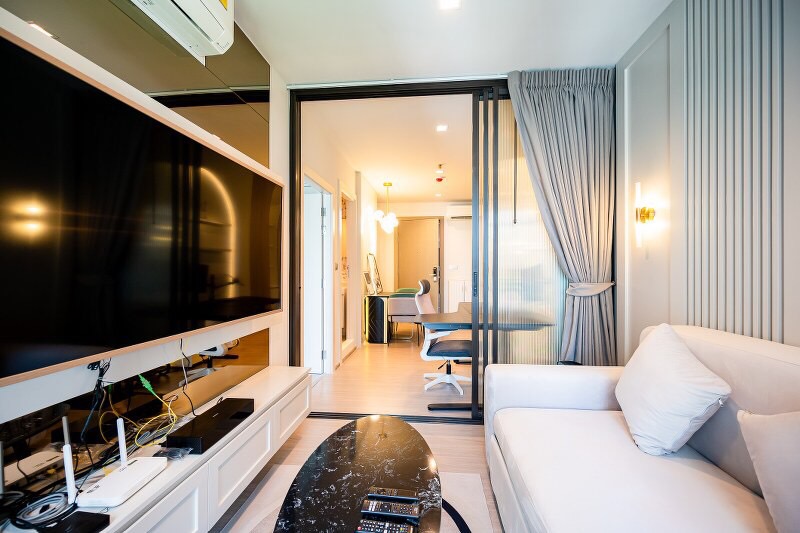 ขายคอนโด Life Asoke - Rama 9 : ไลฟ์ อโศก พระราม 9 1 ห้องนอน 1 ห้องน้ำ 1 ห้องอเนกประสงค์ ขนาด 40.16 ตรม