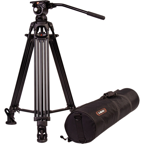 E-Image EG03AB Genting Video Tripod Kit ขาตั้งกล้องวิดีโอรับน้ำหนักสูงสุด 5 Kg