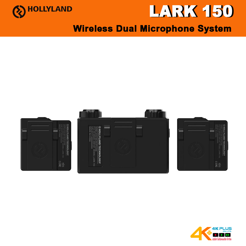 Hollyland LARK 150 Wireless Dual Microphone System