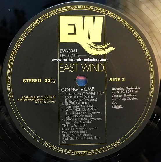 The L.A. Four - Going Home