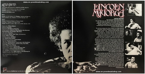 Lincoln Mayorga - Brahms Variations And Fugue On A Theme By Handel