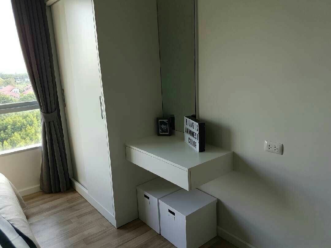 รหัสทรัพย์ 02172 ขาย / ให้เช่า คอนโด ดี คอนโด แคมปัส รีสอร์ท รังสิต D CONDO CAMPUS RESORT RANGSIT (เลขที่ 81/413 ) ขนาด 30.10 ตารางเมตร ตึก B ชั้น 7 ตกแต่งครบพร้อมอยู่