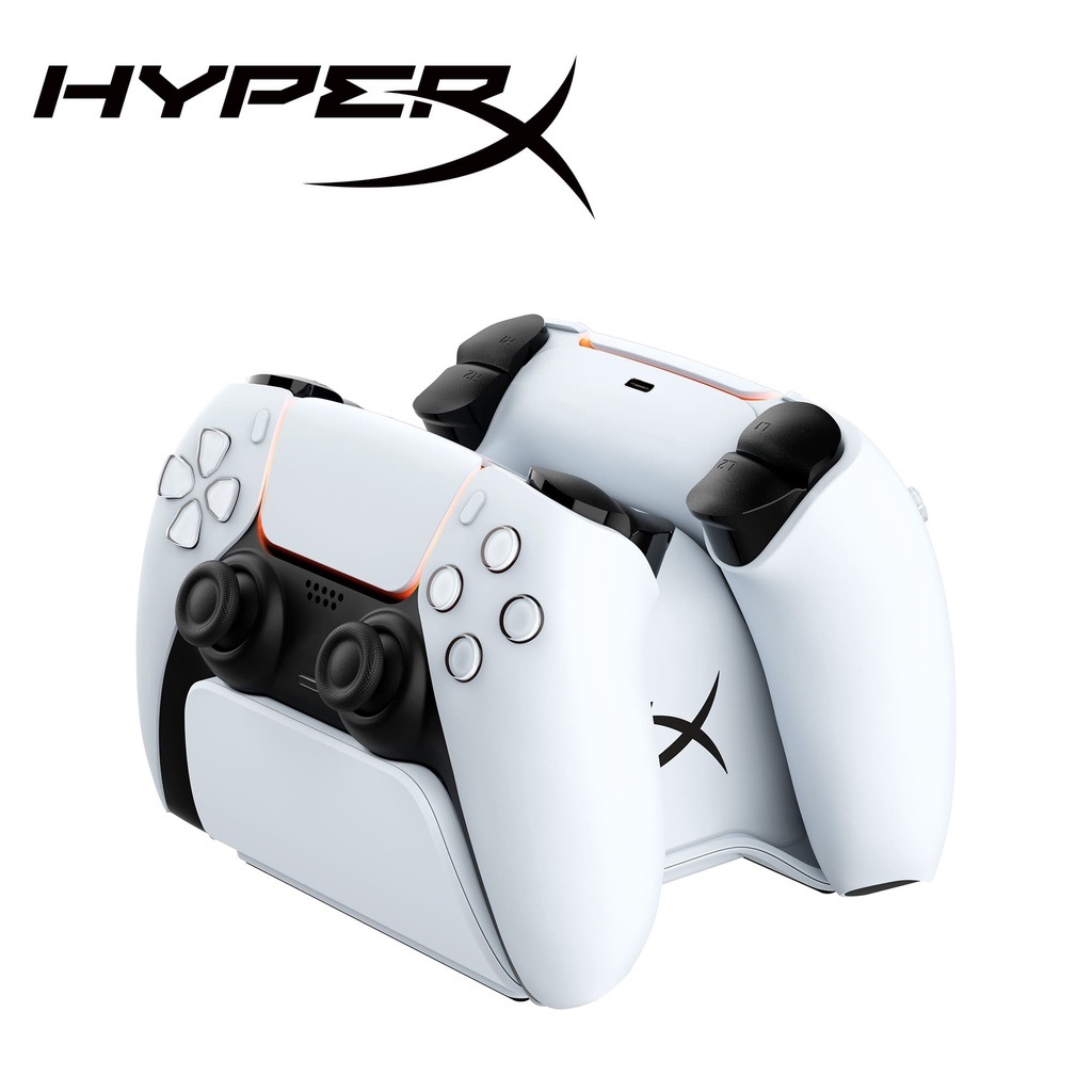 HyperX แท่นชาร์จจอย 2 จอย – Charging Station for DualSense™ Wireless Controllers for PS5 (ประกันศูนย์ไทย 2 ปี)