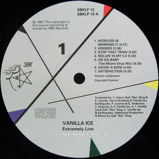 Vanilla Ice - Extremely Live