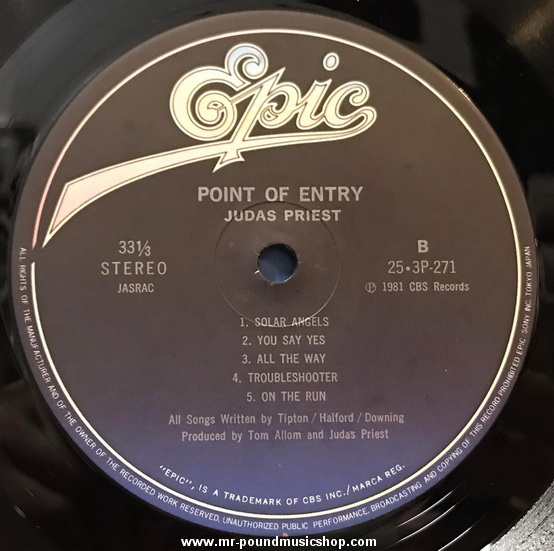 Judas Priest - Point Of Entry