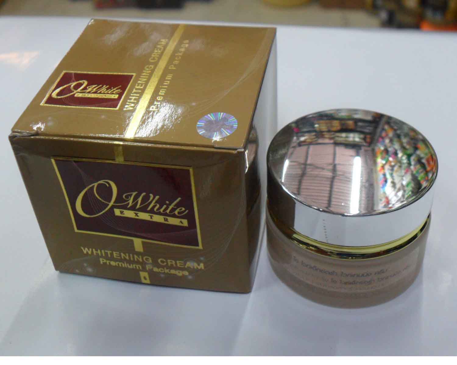 O'white Extra ครีมโอไวท์ กล่องทอง