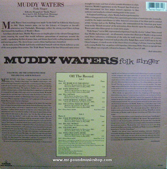 Muddy Waters - Folk Singer