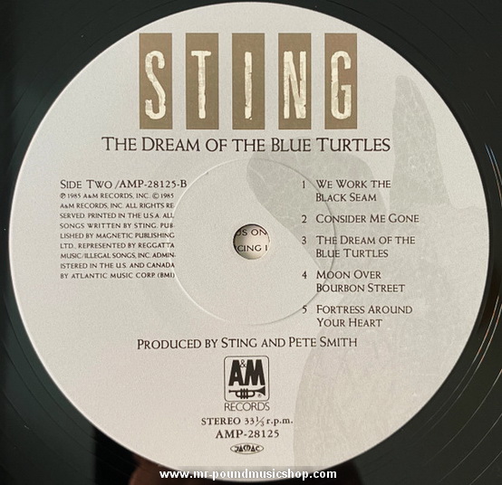 Sting - The Dream Of The Blue Turtles