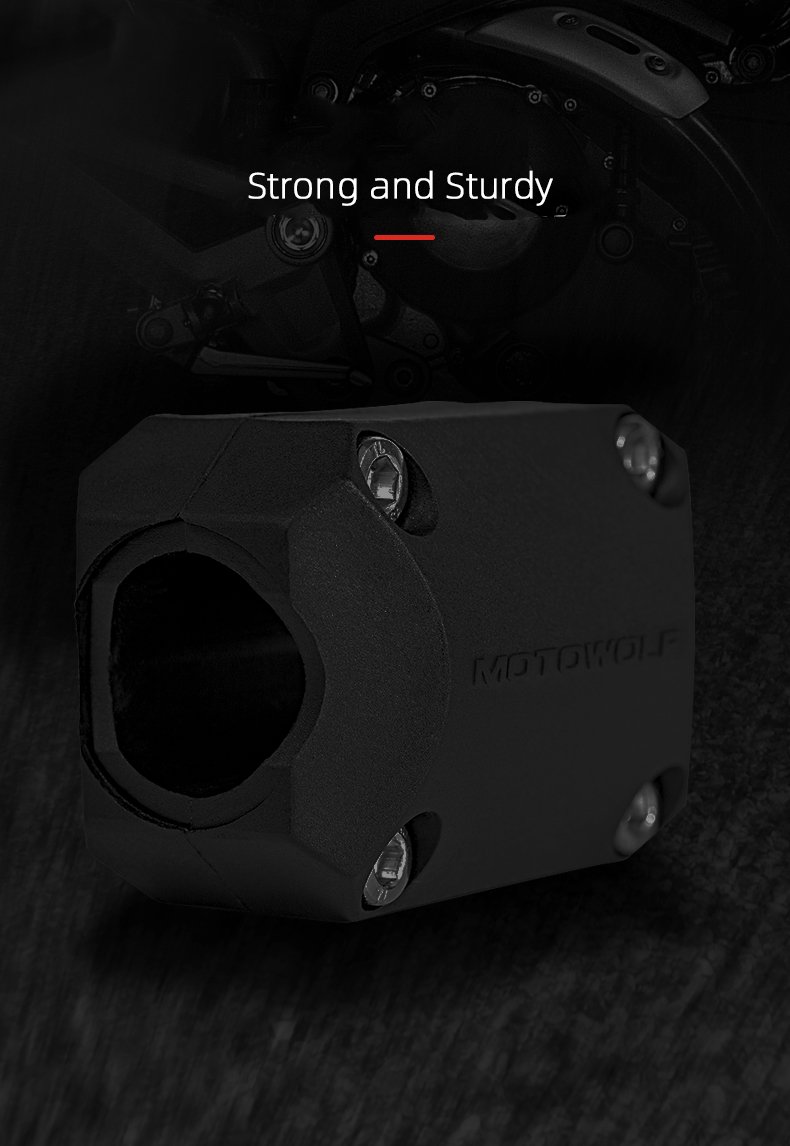 MOTOWOLF MDL 3701 - ประกับ กันล้มแคชบาร์ กันรอยแคชบาร์ ของแท้ 100%