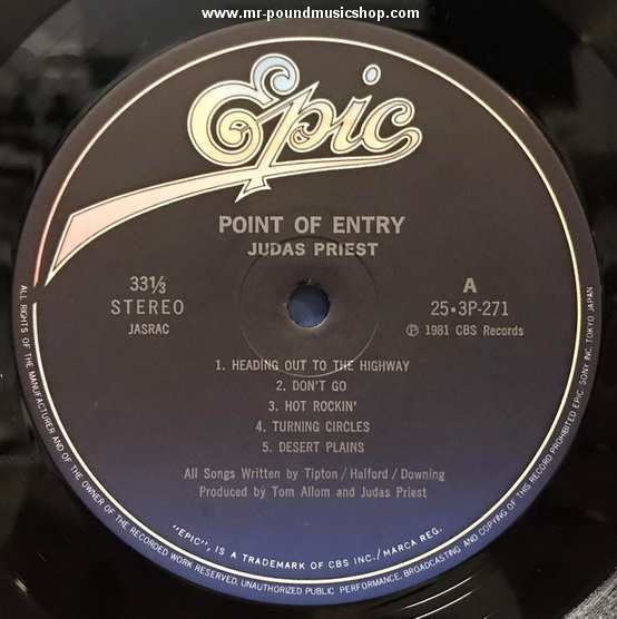 Judas Priest - Point Of Entry