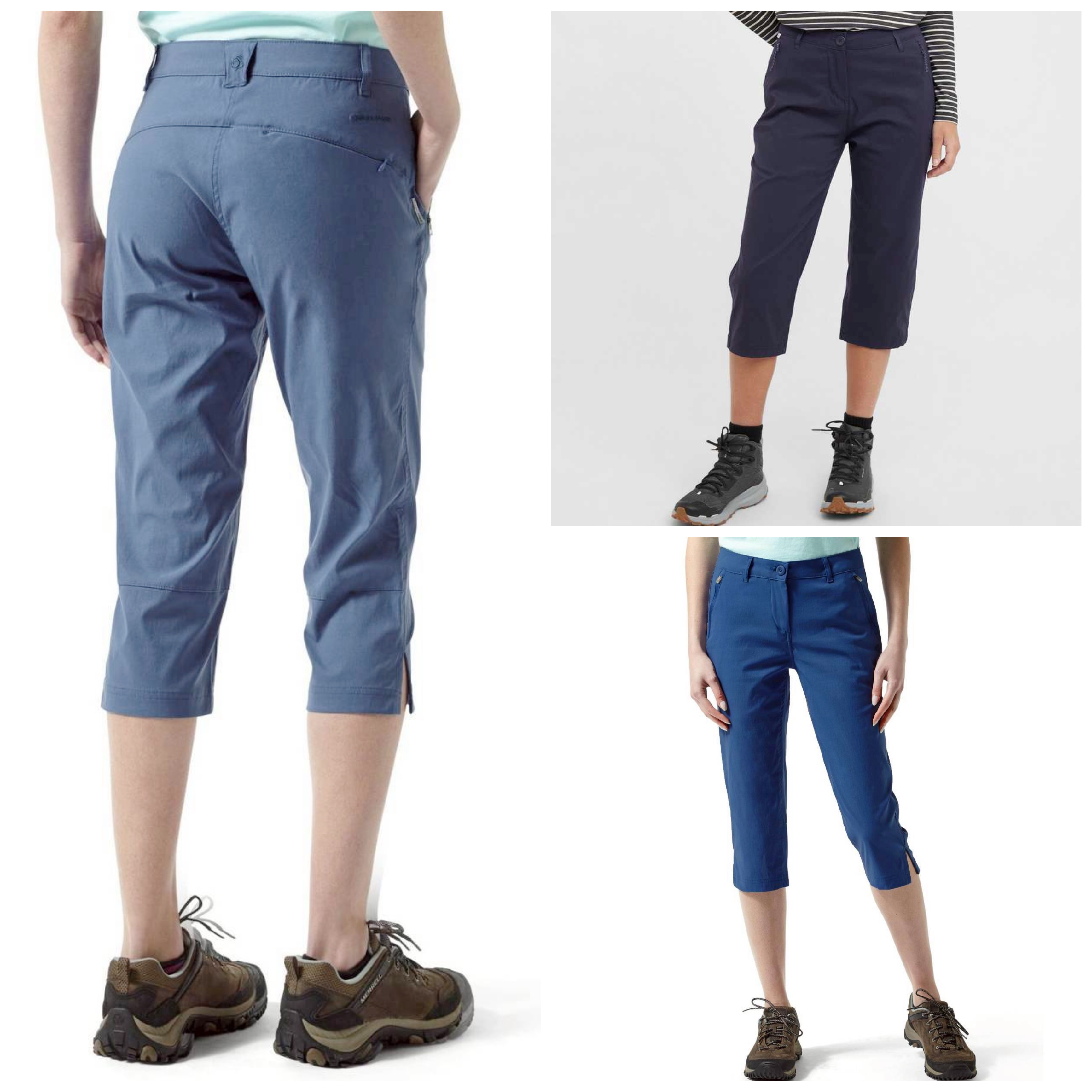 Craghoppers Women's Kiwi Pro II & III Crop Trousers