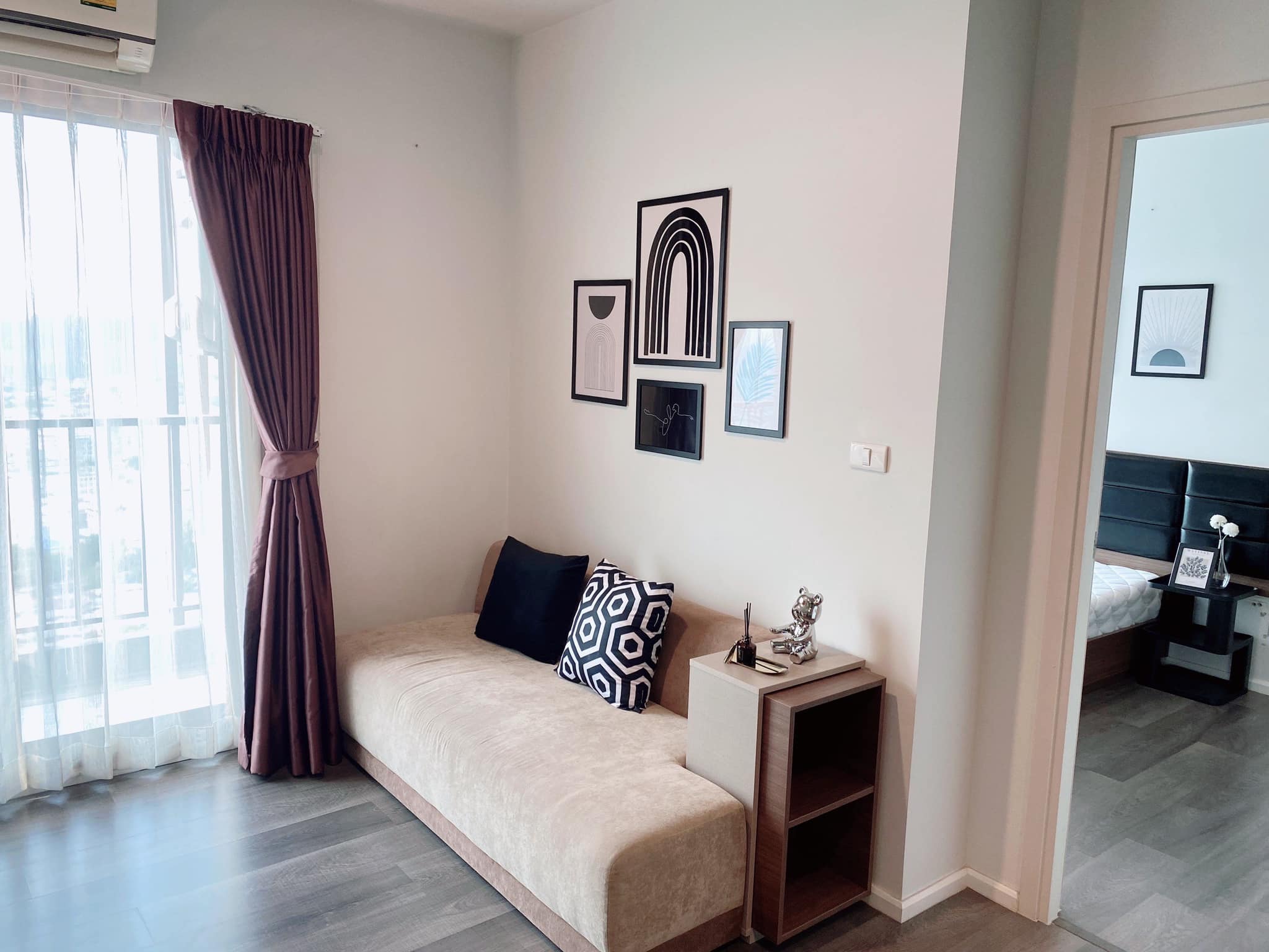 ให้เช่า- ขาย คอนโด The Stage Taopoon ติดกับ Gateway Bangsue ห้องพร้อมเข้าอยู่ พึ่งตกแต่งใหม่ ห้องสวย cozy