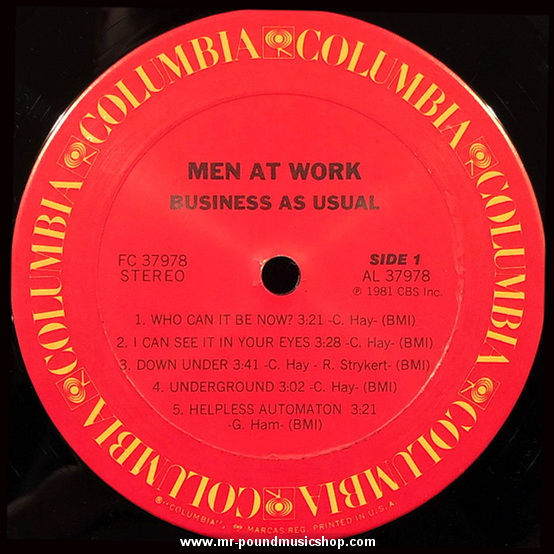 Men At Work - Business as Usual