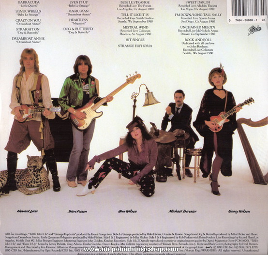 Heart - Greatest Hits / Live 1976-1980