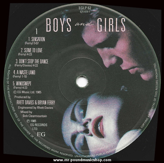 Bryan Ferry - Boys And Girls