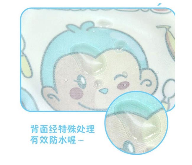 เสื้อกันเปื้อนเด็กแขนยาวกันน้ำ ลายการ์ตูน