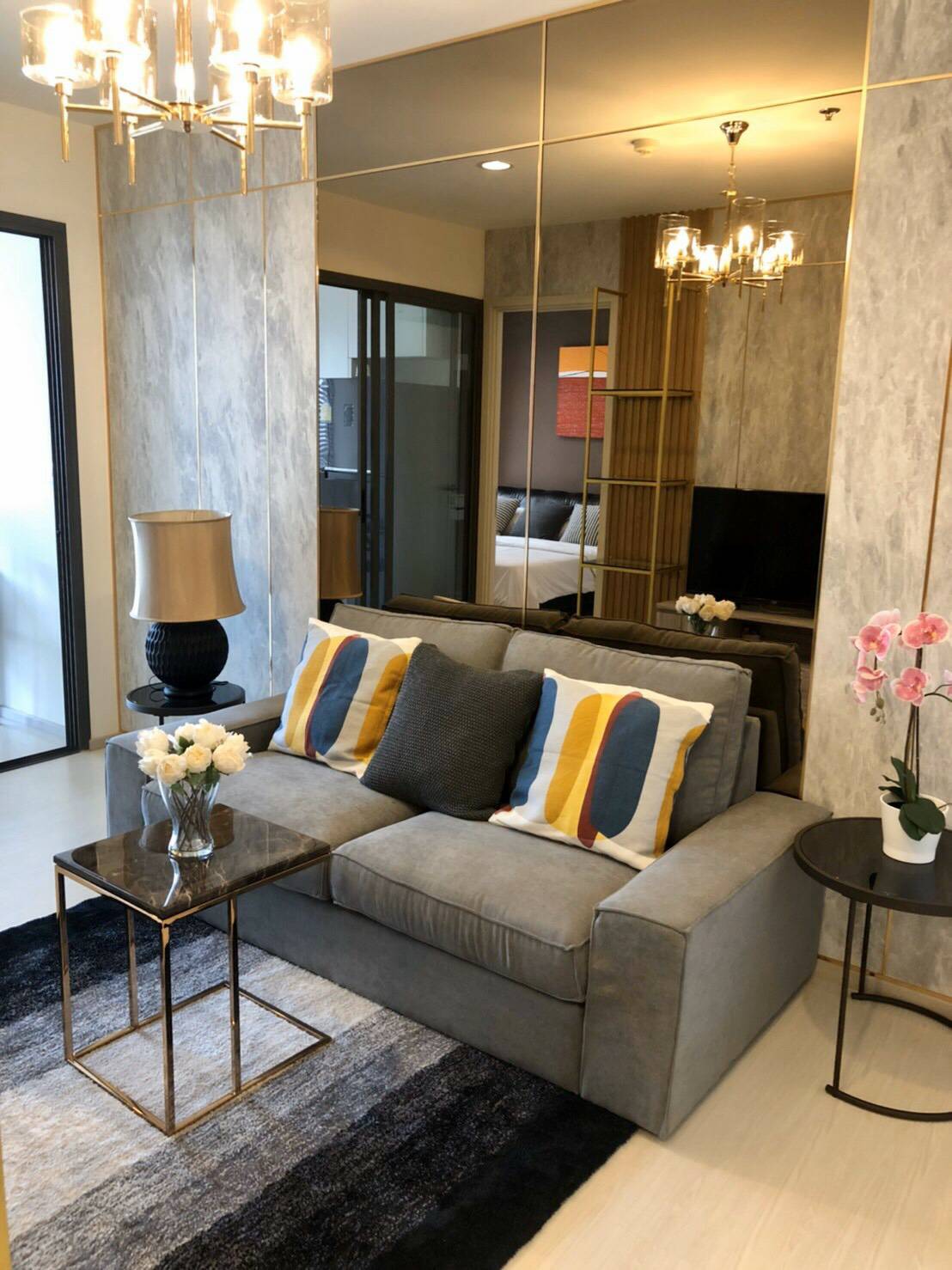 ขาย / ให้เช่าคอนโด Rhythm Sukhumvit 42 (ริทึ่ม สุขุมวิท 42) 1ห้องนอน 1 ห้องน้ำ ขนาด 46 ตรม